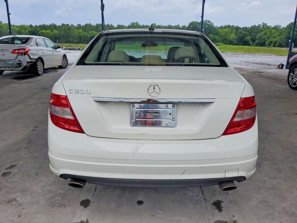 2011 Mercedes-benz C-klasse VIN WDDGF5EB5BR138044 COPART salvage auction — WATER/FLOOD, Ga - Cert Of Title-Flood Salvage, sold $1,450 on 2026-07-30 (photo 6)