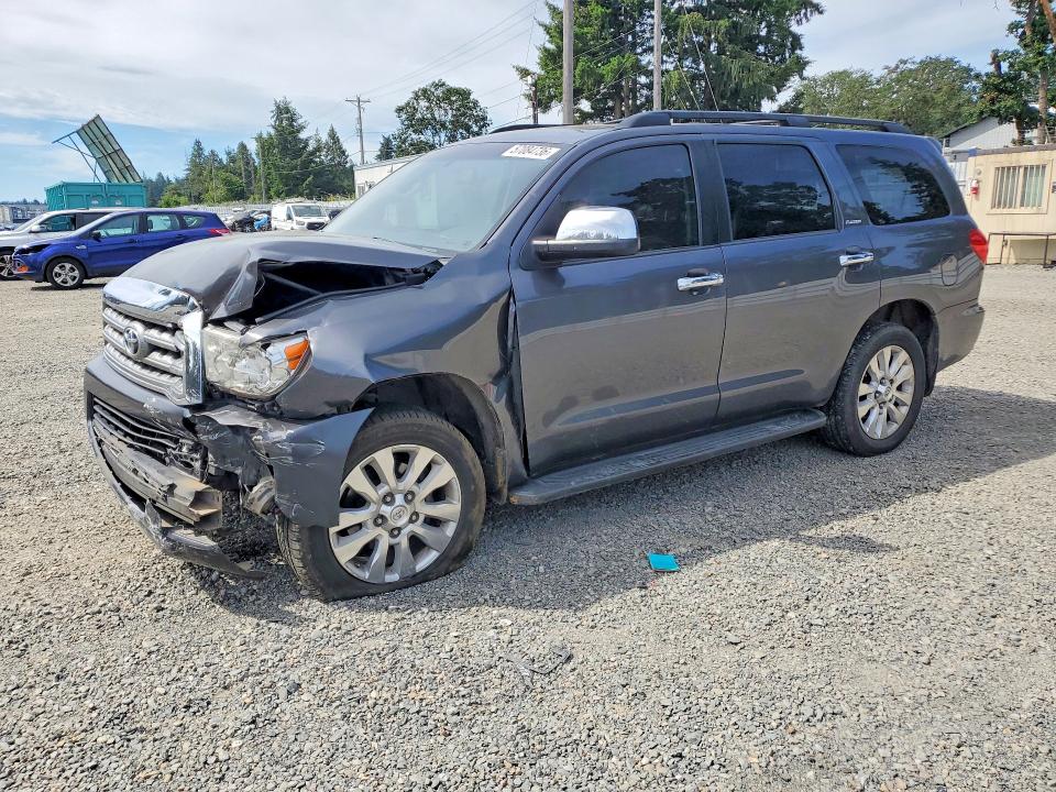 2013 Toyota Sequoia VIN 5TDDY5G1XDS088676 COPART salvage auction — FRONT END, Wa - Bill Of Sale, sold $2,050 on 2026-07-24 (photo 1)