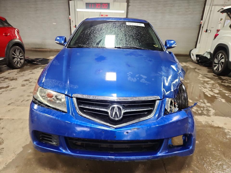 2005 Acura Tsx VIN JH4CL96865C004726 COPART salvage auction — FRONT END, Il - Salvage Certificate, sold $250 on 2026-07-21 (photo 5)