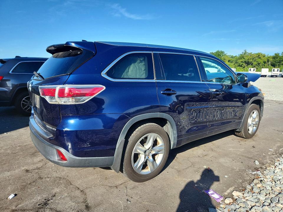 2014 Toyota VIN 5TDDKRFH8ES034916 COPART salvage auction — FRONT END, Fl - Cert Of Title Slvg Rebuildable, sold $4,650 on 2026-07-06 (photo 3)