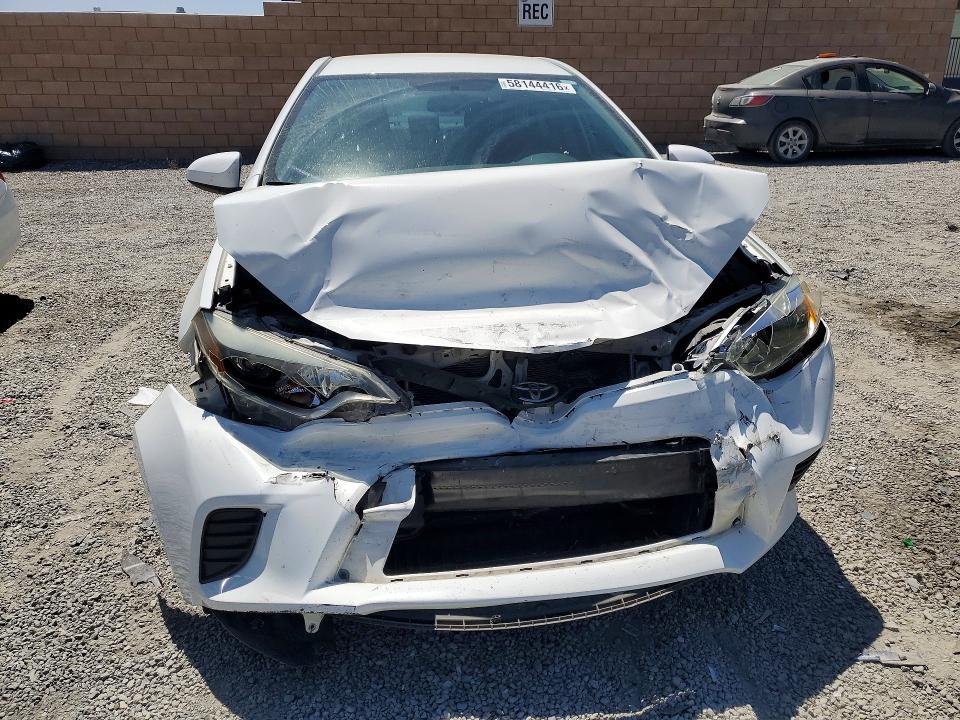 2015 Toyota Corolla VIN 5YFBURHE9FP286012 COPART salvage auction — FRONT END, Ca - Dis/Dlr/Exp Only Clean Title, sold $1,350 on 2026-07-29 (photo 5)