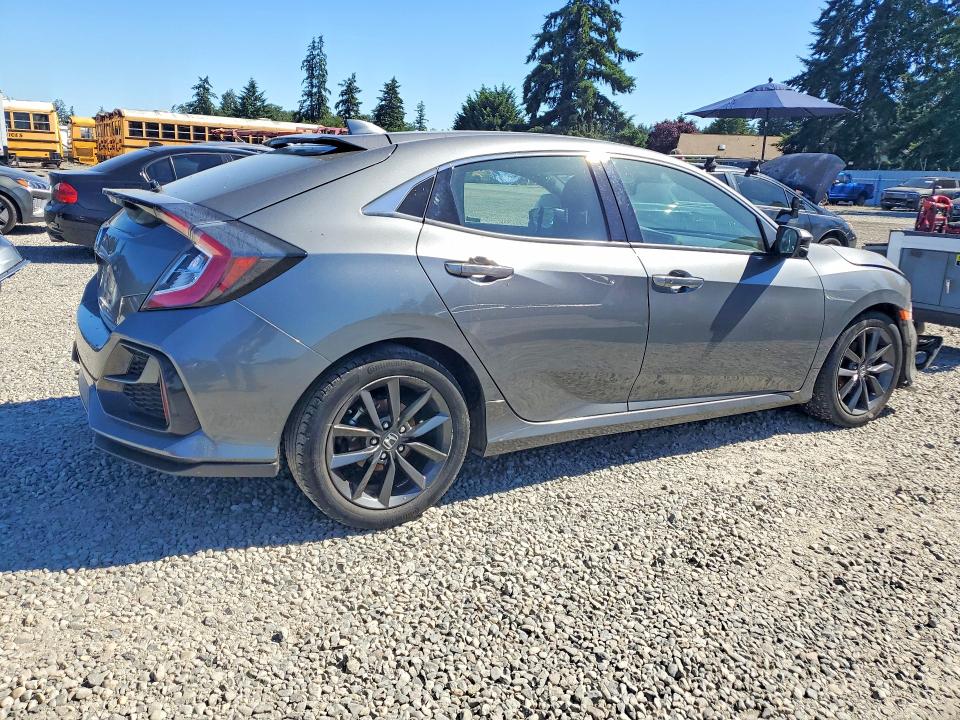 2020 Honda Civic VIN SHHFK7H8XLU411515 COPART salvage auction — FRONT END, Wa - Bill Of Sale, sold $6,800 on 2026-07-10 (photo 3)