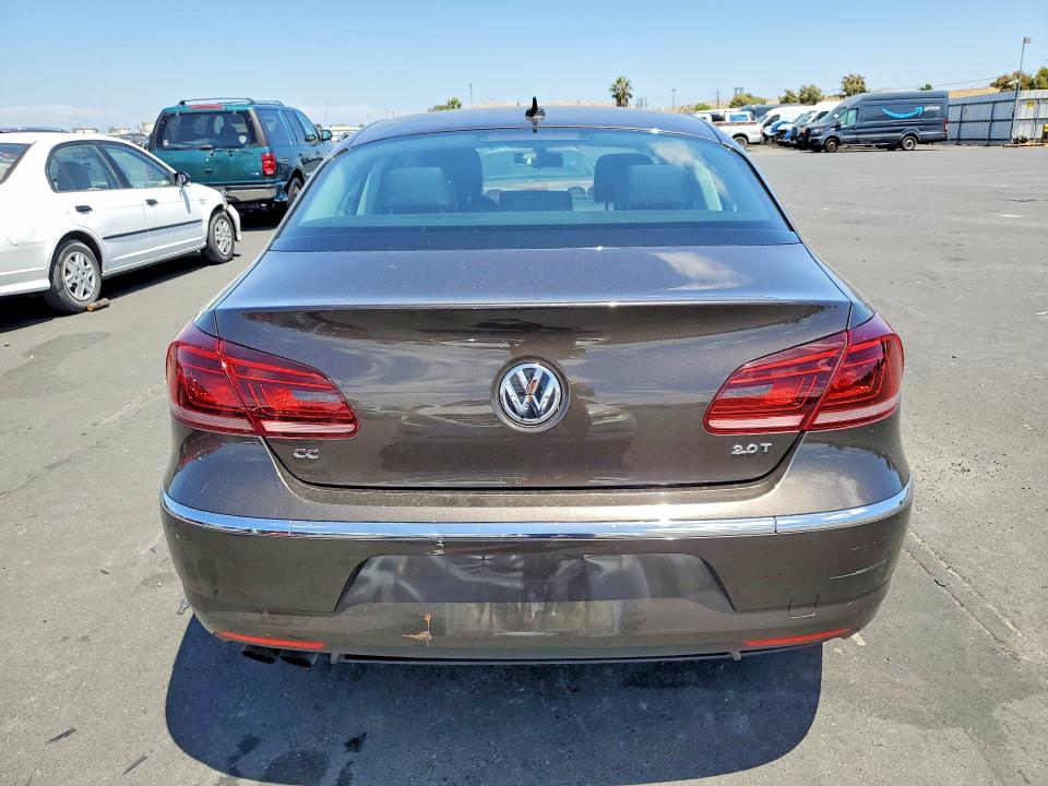 2013 Volkswagen Cc VIN WVWBP7AN0DE523566 COPART salvage auction — FRONT END, CA - SALVAGE CERTIFICATE, sold $675 on 2026-07-22 (photo 6)