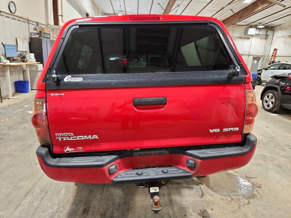 2008 Toyota Tacoma VIN 5TEUU42NX8Z506968 COPART salvage auction — FRONT END, WI - JUNKED VEHICLE BILL OF SALE, sold $2,050 on 2026-07-22 (photo 6)