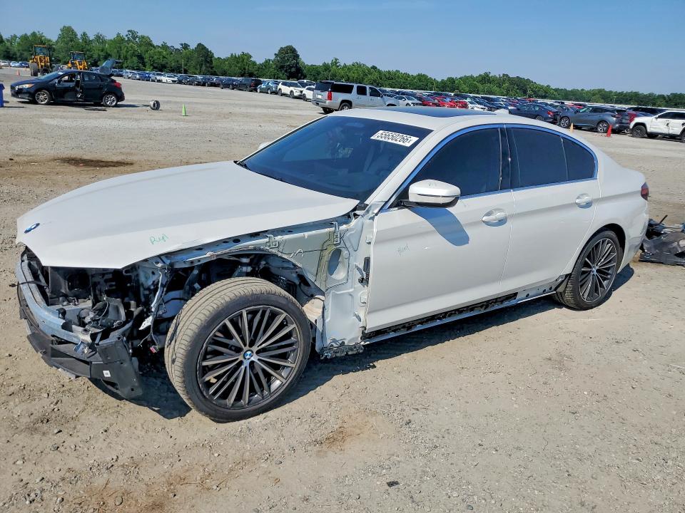 2023 BMW 5er VIN WBA53BJ05PWY06427 COPART salvage auction — FRONT END, Nc - Salvage Certificate Of Title, sold $29,750 on 2026-07-20 (photo 1)