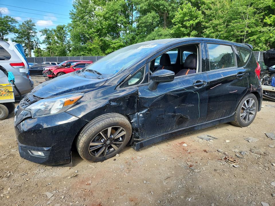 2018 Nissan Versa VIN 3N1CE2CP6JL358889 COPART salvage auction — FRONT END, Md - Cert Of Salvage > 75% Damage, sold $925 on 2026-07-10 (photo 1)