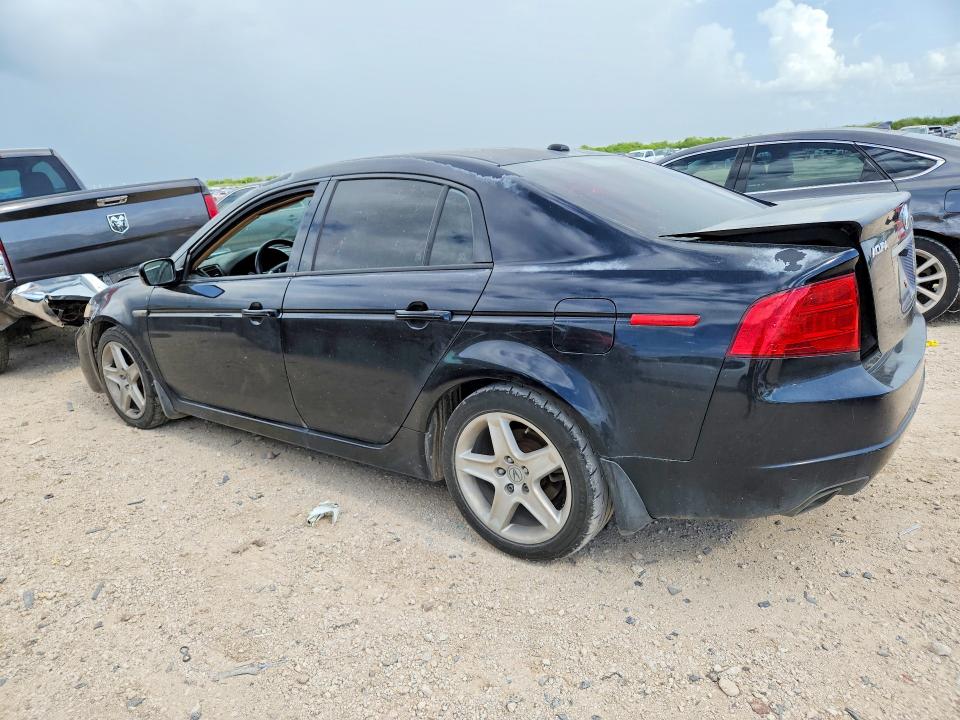 2005 Acura Tl VIN 19UUA66235A082173 COPART salvage auction — FRONT END, Tx - Salvage Vehicle Title, sold $300 on 2026-07-02 (photo 2)