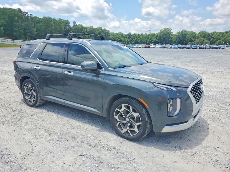 2021 Hyundai VIN KM8R7DHE9MU328649 COPART salvage auction — REAR END, Nc - Salvage Certificate Of Title, sold $4,500 on 2026-07-29 (photo 4)