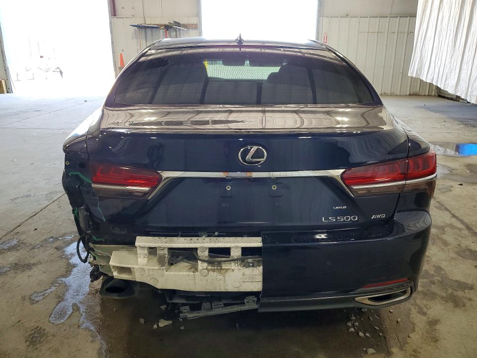 2018 Lexus Ls VIN JTHC51FF6J5005190 COPART salvage auction — REAR END, Ny - Mv-907A Salvage Certificate, sold $16,900 on 2026-08-03 (photo 6)