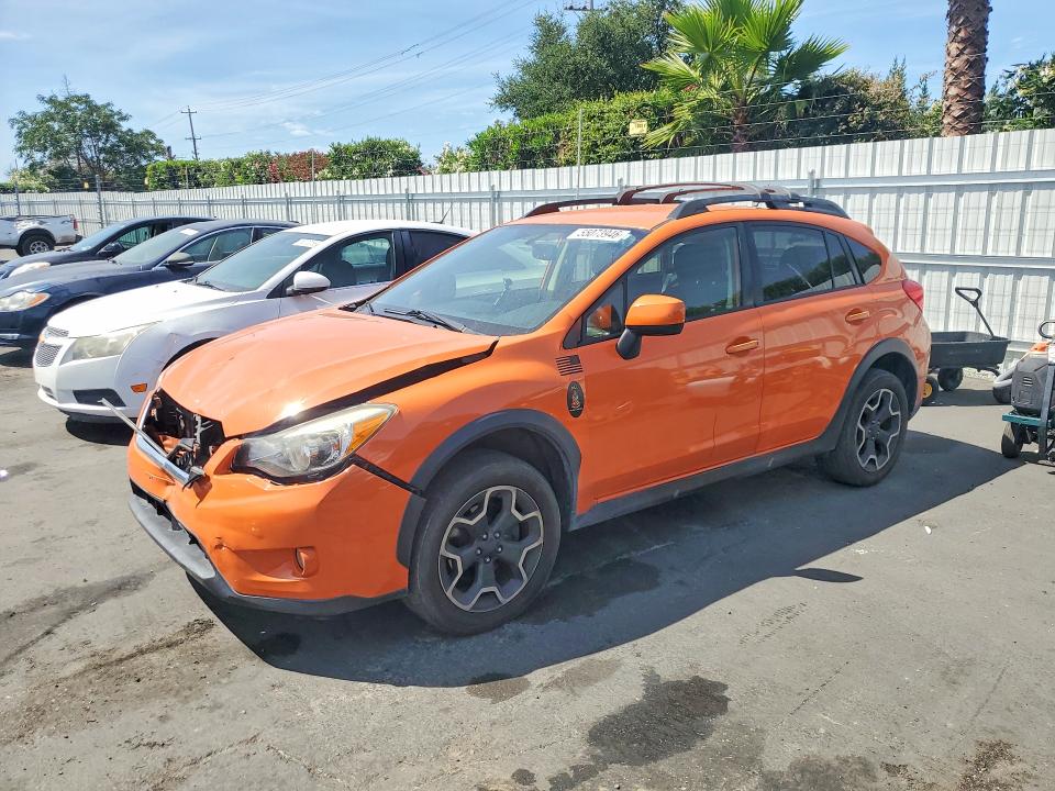 2014 Subaru Xv VIN JF2GPACC2E8241042 COPART salvage auction — FRONT END, Ca - Salvage Certificate, sold $1,550 on 2026-07-14 (photo 1)