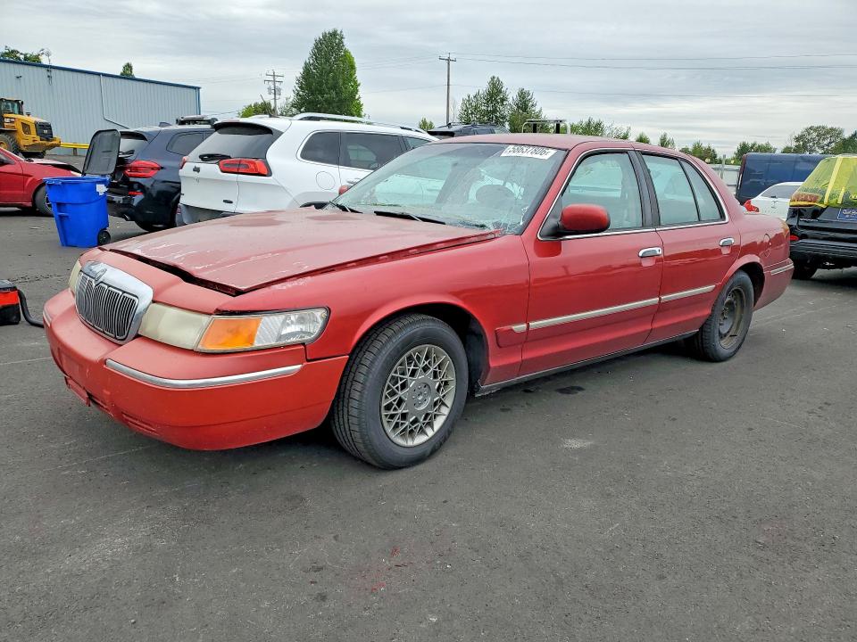 1998 Mercury Grand marquis VIN 2MEFM74W6WX671977 COPART salvage auction — FRONT END, OR - SALVAGE TITLE CERTIFICATE (P), sold $150 on 2026-07-08 (photo 1)