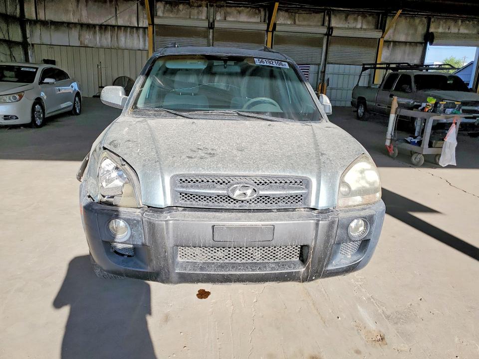2005 Hyundai Tucson VIN KM8JN72D45U111158 COPART salvage auction — FRONT END, Az - Certificate Of Title, sold $475 on 2026-07-27 (photo 5)