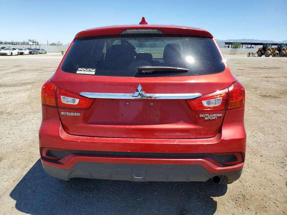 2019 Mitsubishi Outlander VIN JA4AP3AU7KU015877 COPART salvage auction — FRONT END, AZ - CERT OF TITLE - SALVAGE, sold $2,000 on 2026-07-31 (photo 6)