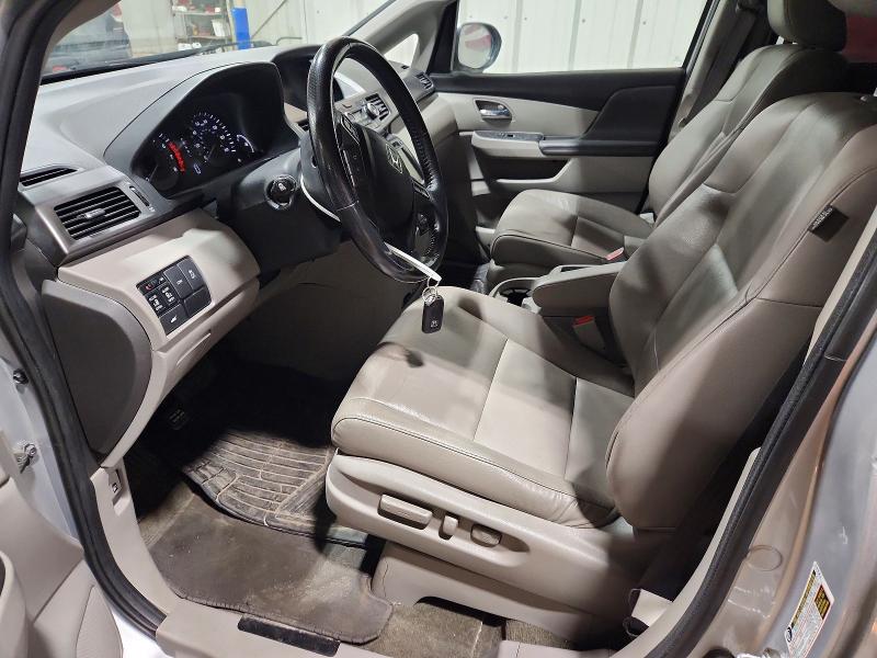 2014 Honda Odyssey VIN 5FNRL5H64EB080237 COPART salvage auction — FRONT END, AK - CERT OF VEH TITLE-RECONSTRUCTE, sold $750 on 2026-07-21 (photo 7)