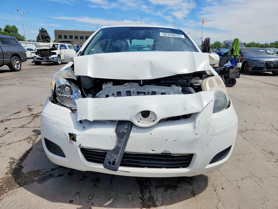 2010 Toyota Yaris VIN JTDKT4K31A5306255 COPART salvage auction — FRONT END, CO - PUBLIC - SALVAGE TITLE, sold $1,200 on 2026-07-27 (photo 5)