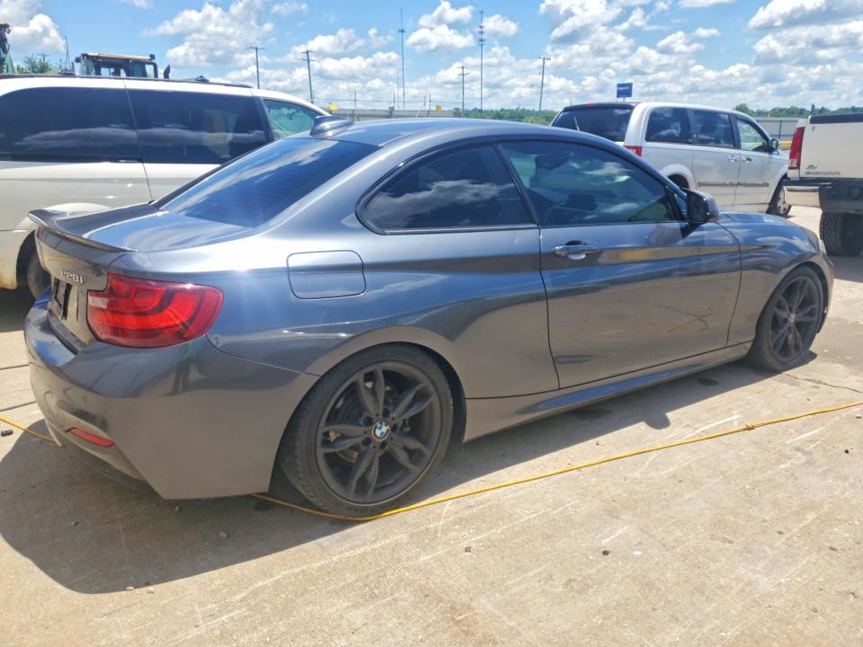 2015 BMW 2er VIN WBA1F7C59FVX95772 COPART salvage auction — FRONT END, Ky - Cert Of Title-Salvage, sold $3,400 on 2026-08-19 (photo 3)