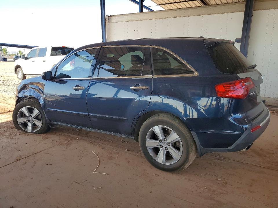 2012 Acura VIN 2HNYD2H20CH514627 COPART salvage auction — FRONT END, Az - Cert Of Title - Salvage, sold $275 on 2026-07-21 (photo 2)