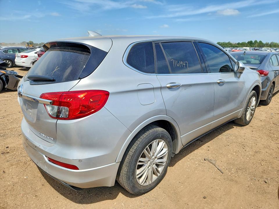 2017 Buick Envision VIN LRBFXASAXHD097289 COPART salvage auction — REAR END, Il - Salvage Certificate, sold $1,000 on 2026-07-28 (photo 3)