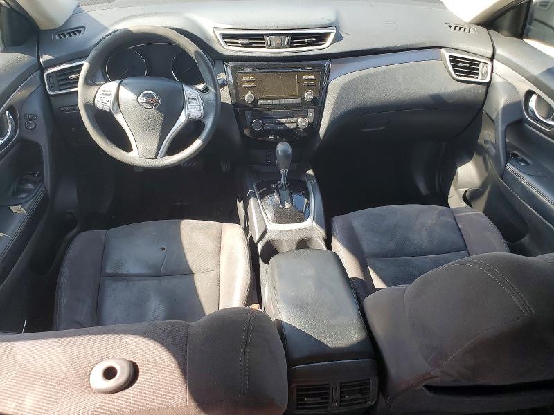2015 Nissan Rogue VIN KNMAT2MT3FP527106 COPART salvage auction — REAR END, CA - SALVAGE CERTIFICATE, sold $1,250 on 2026-07-28 (photo 8)