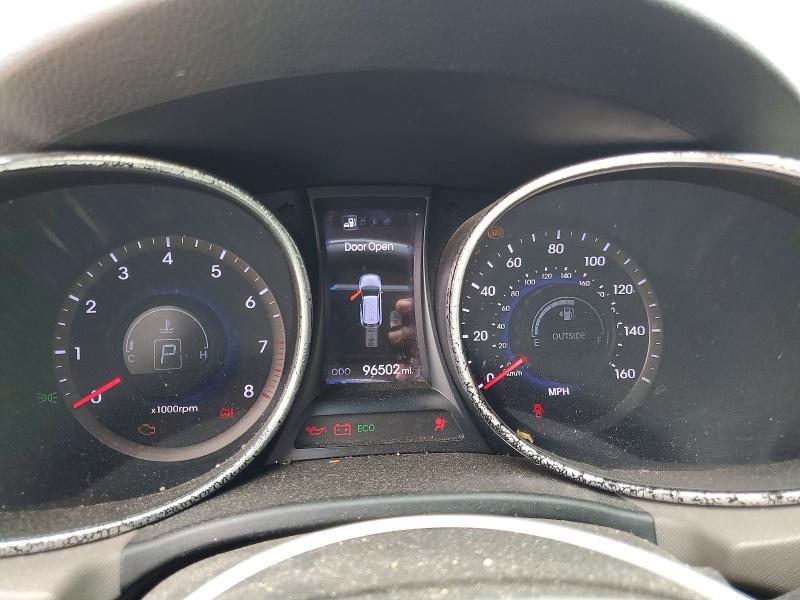 2013 Hyundai VIN 5XYZU3LB3DG025646 COPART salvage auction — FRONT END, AL - CERT OF TITLE-SALVAGE TITLE, sold $300 on 2026-07-28 (photo 9)