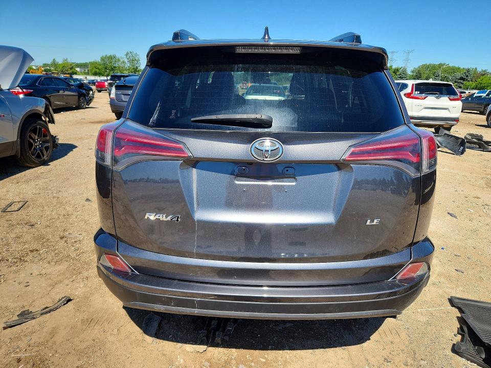 2018 Toyota VIN JTMZFREV2JJ749392 COPART salvage auction — SIDE, Il - Salvage Certificate, sold $3,850 on 2026-07-14 (photo 6)
