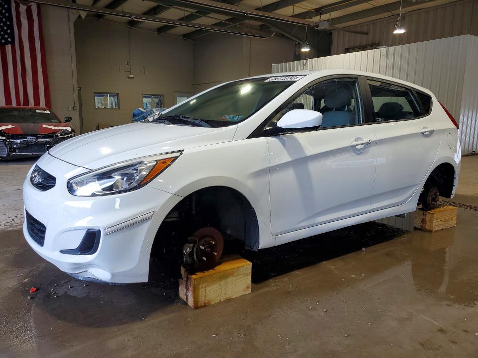 2015 Hyundai Accent VIN KMHCT5AE1FU216318 COPART salvage auction — VANDALISM, WV - CERTIFICATE OF TITLE, sold $425 on 2026-07-16 (photo 1)