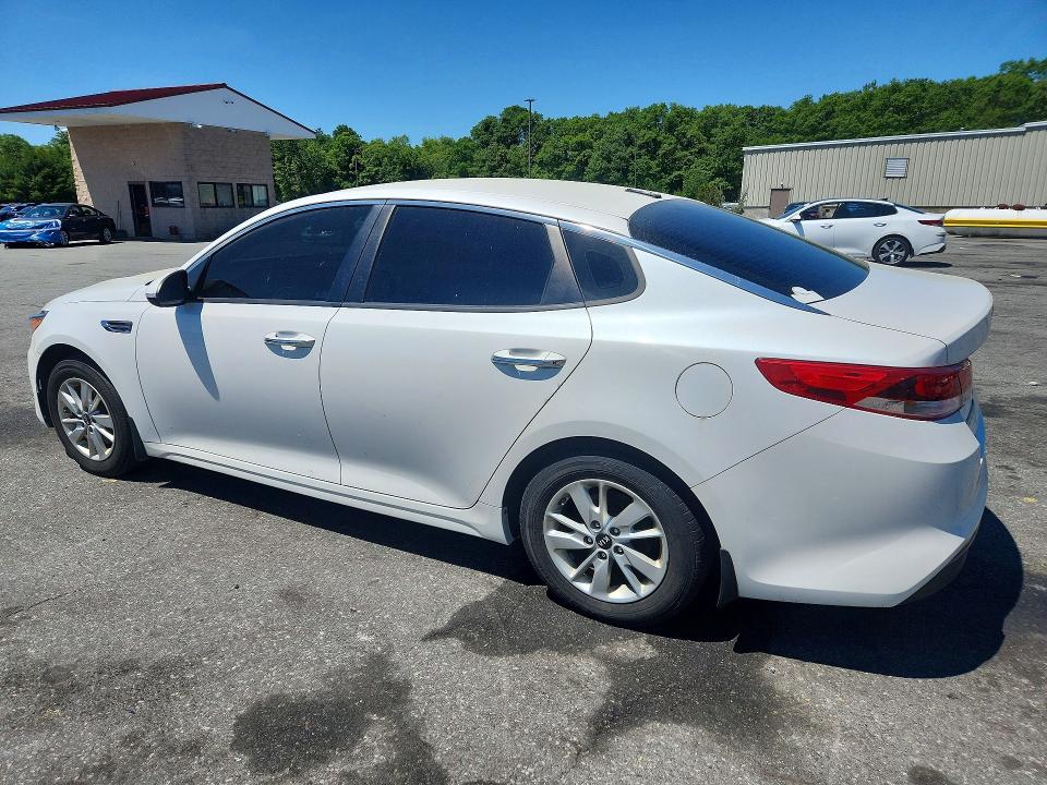 2016 Kia Optima VIN KNAGT4L37G5076926 COPART salvage auction — FRONT END, Salvage Title, sold $550 on 2026-07-14 (photo 2)