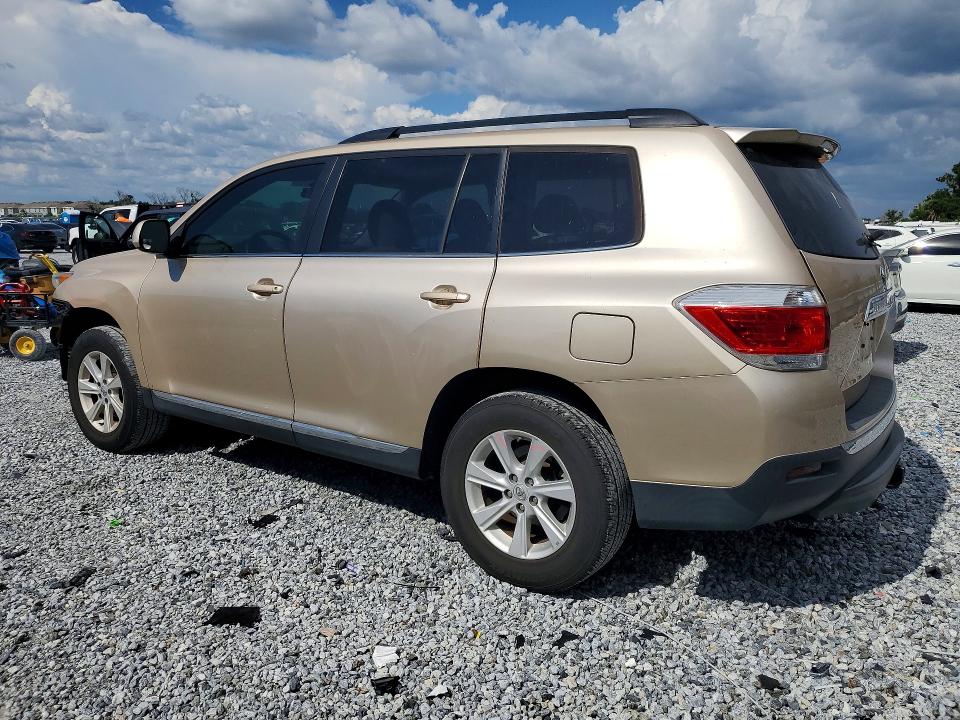 2013 Toyota VIN 5TDZK3EH0DS140845 COPART salvage auction — FRONT END, Fl - Cert Of Title Slvg Rebuildable, sold $3,100 on 2026-07-31 (photo 2)