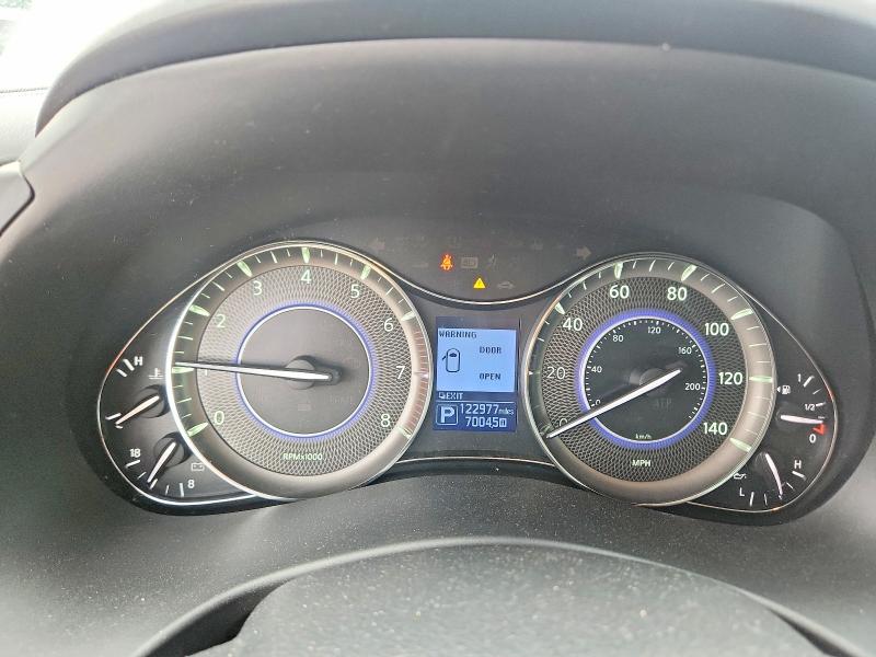 2017 Infiniti VIN JN8AZ2NC6H9431902 COPART salvage auction — HAIL, OK - CERT OF TITLE-SALVAGE, sold $1,300 on 2026-07-24 (photo 9)