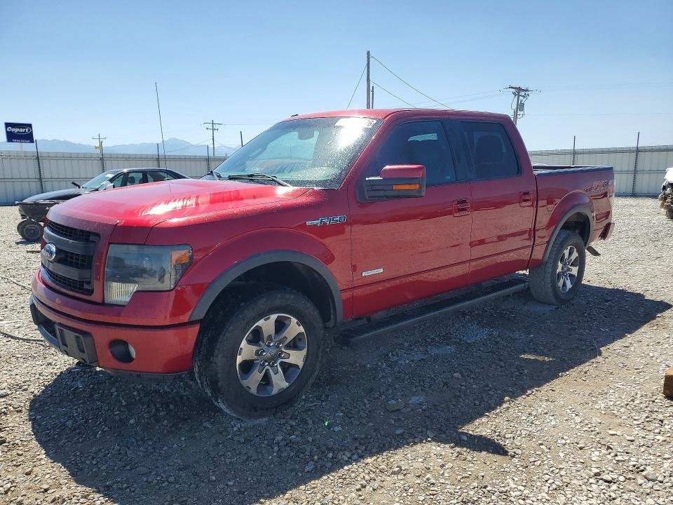 2014 Ford F-150 VIN 1FTFW1ET3EFC33439 COPART salvage auction — REAR END, Ut - Salvage Certificate, sold $875 on 2026-07-24 (photo 1)