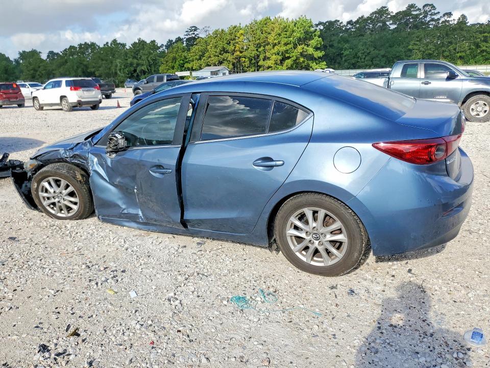 2016 Mazda 3 VIN JM1BM1U71G1335279 COPART salvage auction — SIDE, TX - SALVAGE VEHICLE TITLE, sold $1,100 on 2026-07-28 (photo 2)