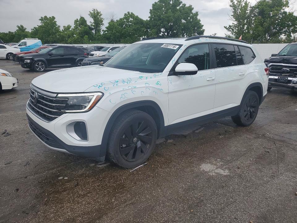 2024 Volkswagen Atlas VIN 1V2KR2CA0RC563459 — COPART salvage auction photo