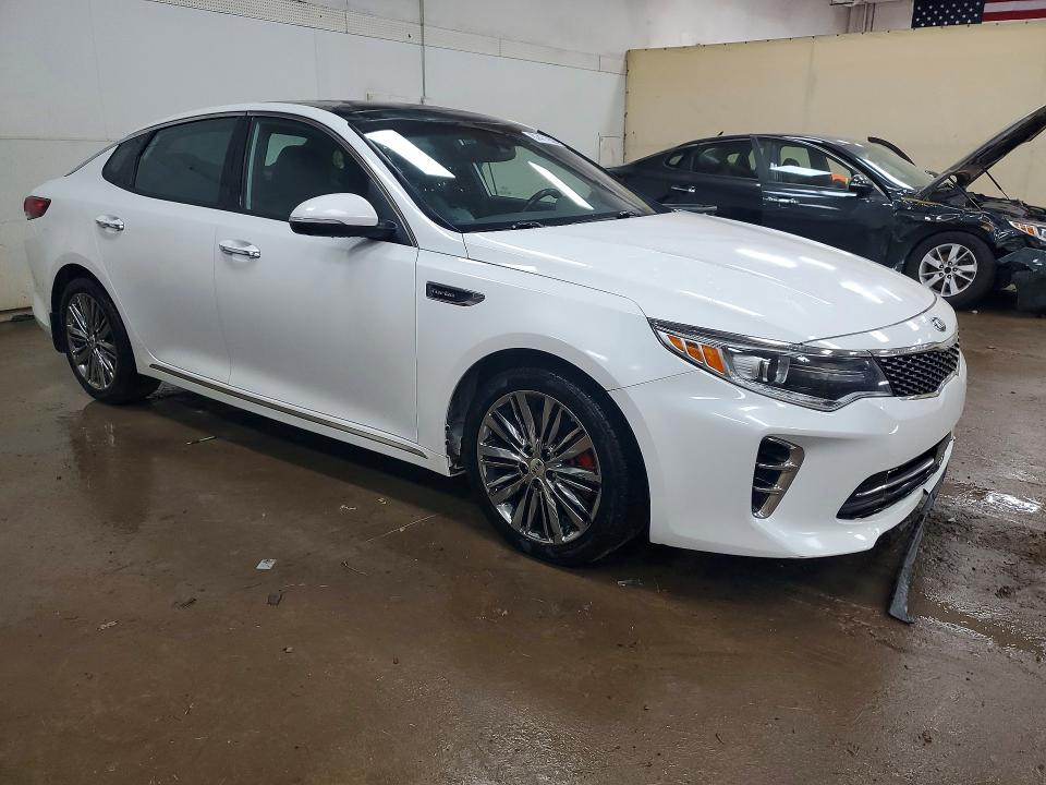 2016 Kia Optima VIN 5XXGV4L21GG116238 COPART salvage auction — FRONT END, Mi - Certificate Of Title, sold $925 on 2026-07-29 (photo 4)