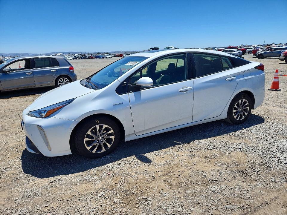 2022 Toyota Prius VIN JTDKAMFU8N3186156 — COPART salvage auction photo