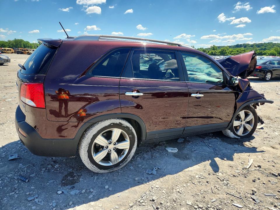 2012 Kia VIN 5XYKU3A60CG242674 COPART salvage auction — FRONT END, IL - SALVAGE CERTIFICATE, sold $400 on 2026-07-29 (photo 3)