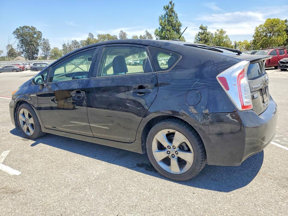 2013 Toyota Prius VIN JTDKN3DU2D1653647 COPART salvage auction — FRONT END, Ca - Salvage Certificate, sold $1,350 on 2026-07-07 (photo 2)