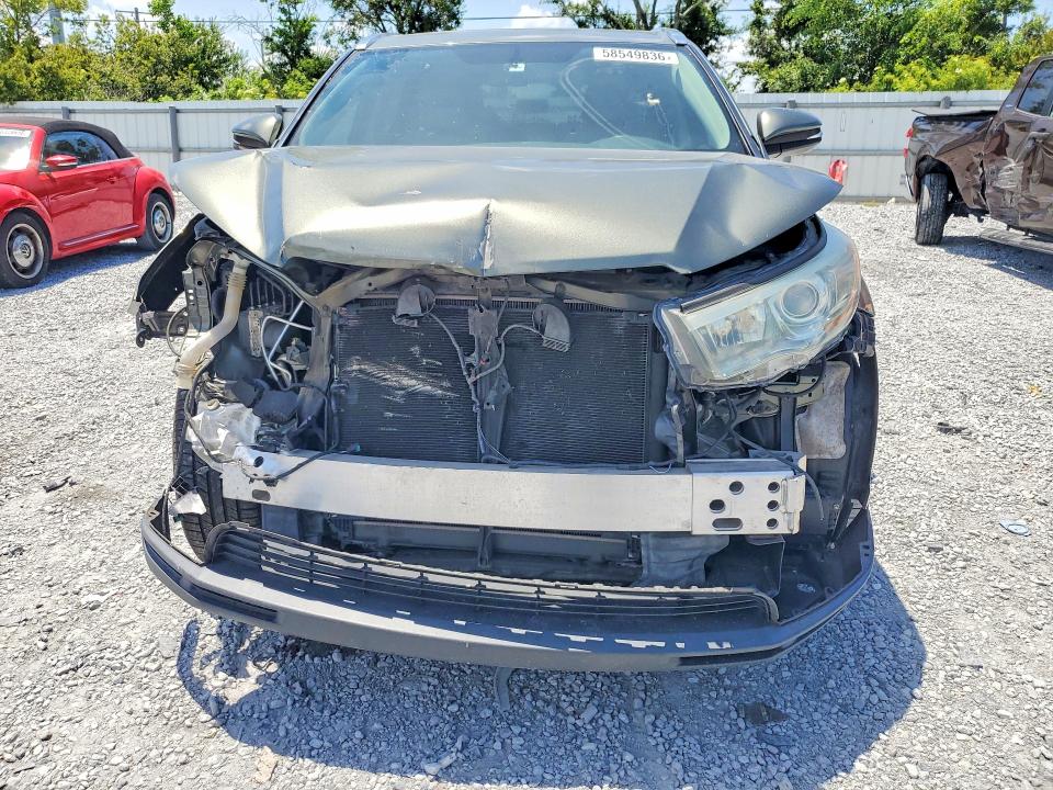 2016 Toyota VIN 5TDKKRFH1GS121504 COPART salvage auction — FRONT END, FL - CERTIFICATE OF DESTRUCTION, sold $4,250 on 2026-07-06 (photo 5)