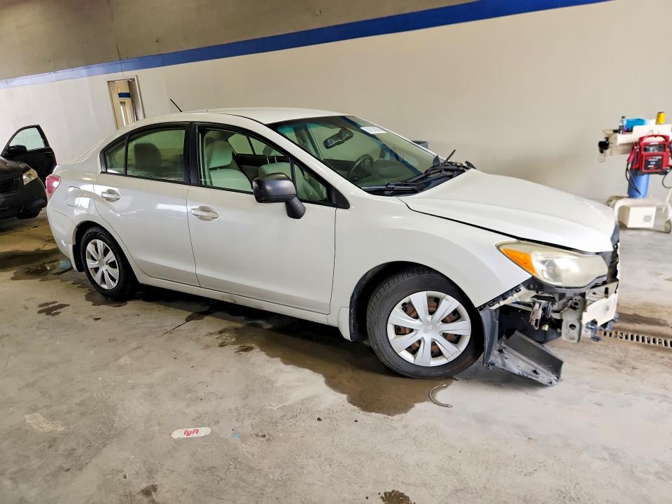 2012 Subaru Impreza VIN JF1GJAA63CG003173 COPART salvage auction — FRONT END, Va - Cert Of Title - Salvage, sold $350 on 2026-07-10 (photo 4)