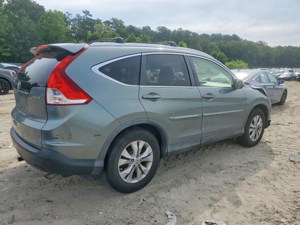 2012 Honda VIN JHLRM4H7XCC023408 COPART salvage auction — FRONT END, Md - Cert Of Salvage > 75% Damage, sold $1,650 on 2026-07-21 (photo 3)