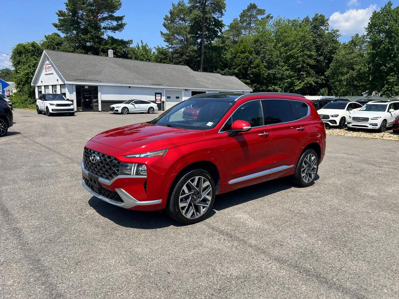 2022 Hyundai Santa fe VIN 5NMS5DAL3NH420594 COPART salvage auction — Minor Dent/Scratches, NJ - CERTIFICATE OF TITLE (P), sold $15,900 on 2026-07-10 (photo 2)