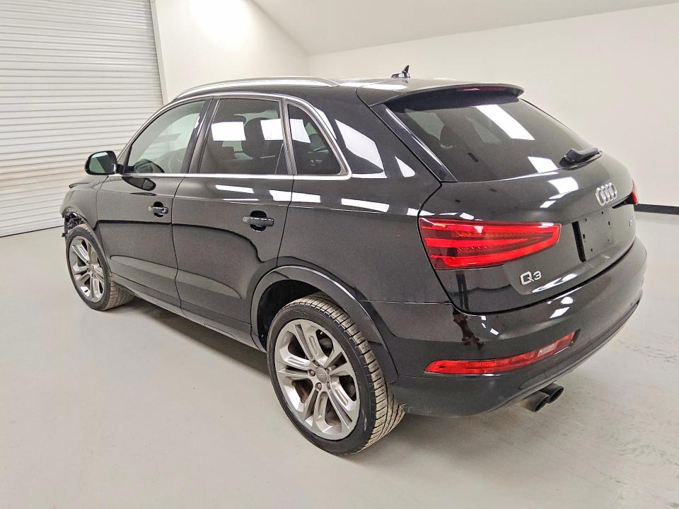 2015 Audi Q3 VIN WA1GFCFS8FR012936 COPART salvage auction — FRONT END, Tx - Certificate Of Title, sold $975 on 2026-07-07 (photo 2)