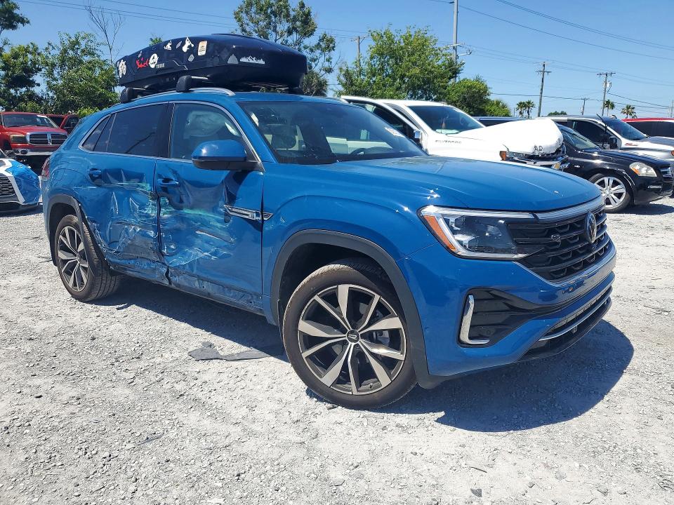 2025 Volkswagen Atlas VIN 1V2FE2CA9SC219969 COPART salvage auction — SIDE, Sc - Cert Of Title-Salvage, sold $1,500 on 2026-07-10 (photo 4)