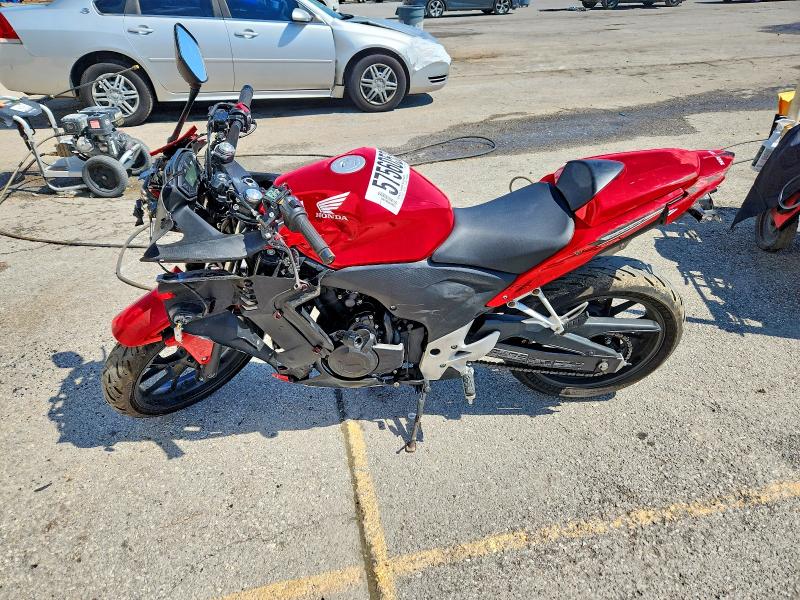2013 Honda Cbr500 VIN MLHPC4419D5001640 COPART salvage auction — ALL OVER, Mo - Salvage Certificate Of Title, sold $70 on 2026-07-27 (photo 3)