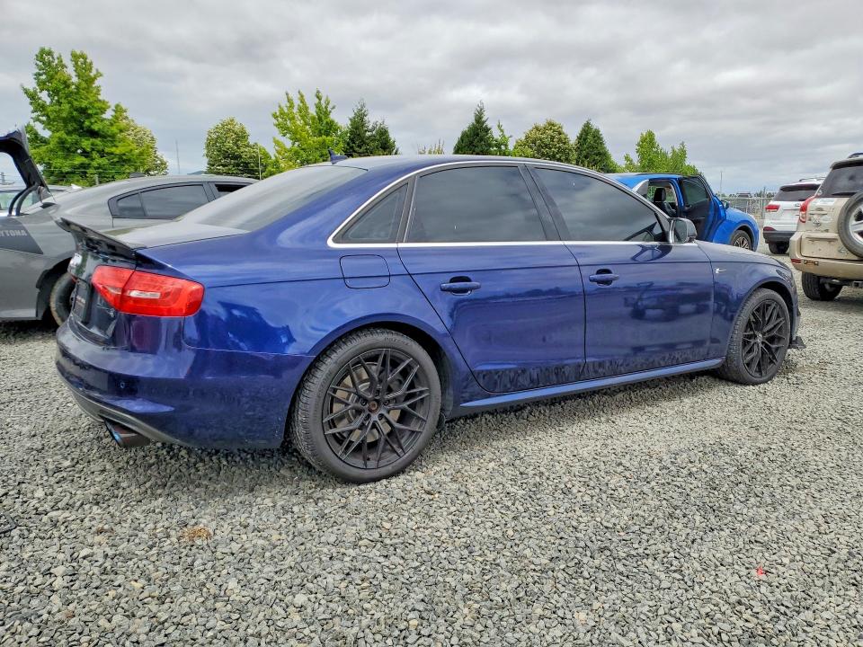 2013 Audi S4 VIN WAUKGAFL9DA101790 COPART salvage auction — NORMAL WEAR, Or - Certificate Of Title, sold $4,000 on 2026-07-28 (photo 3)