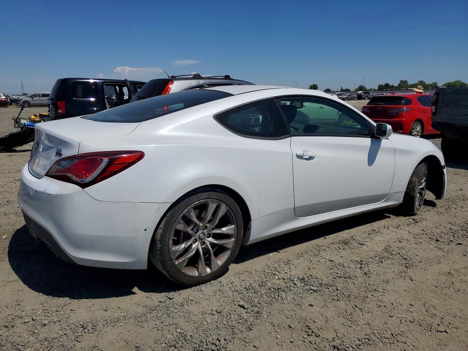 2016 Hyundai Genesis VIN KMHHU6KJ3GU131759 COPART salvage auction — FRONT END, CA - SALVAGE CERTIFICATE, sold $625 on 2026-07-21 (photo 3)