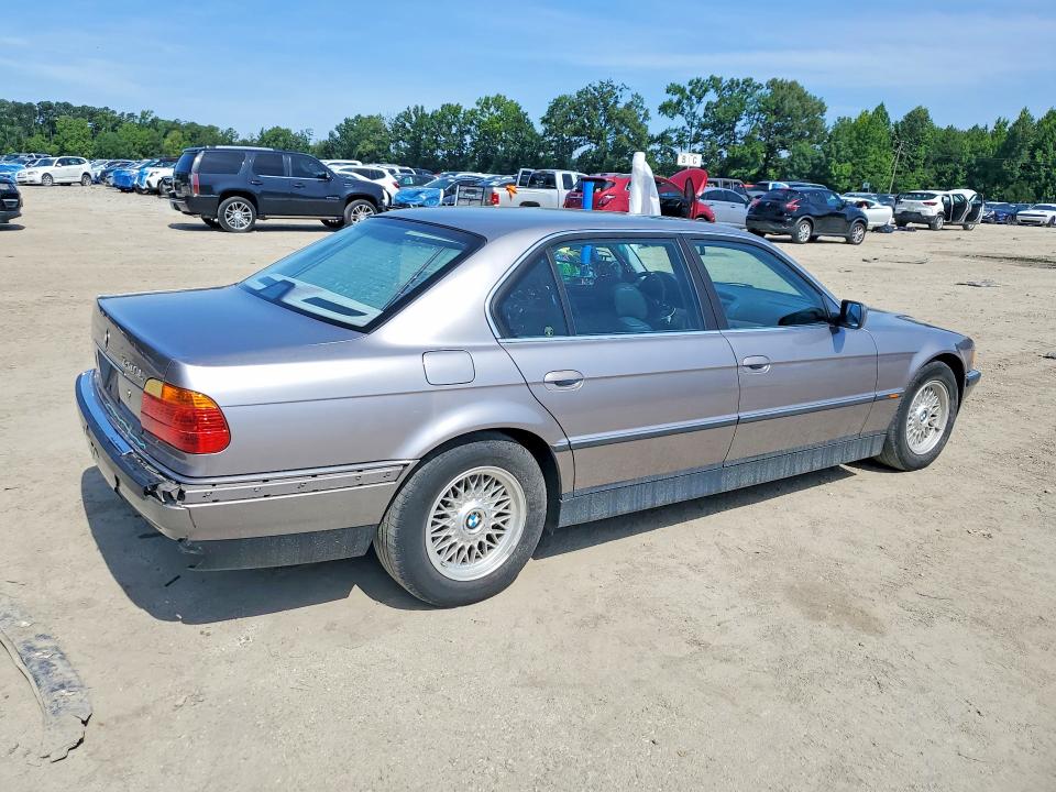 1999 BMW 7 series VIN WBAGH8332XDP02574 COPART salvage auction — REAR END, Va - Certificate Of Title, sold $1,150 on 2026-07-07 (photo 3)