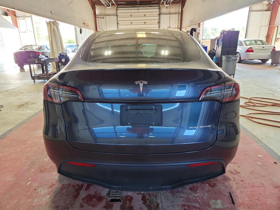 2024 Tesla Model y VIN 7SAYGDEE9RA238745 COPART salvage auction — SIDE, Ny - Mv-907A Salvage Certificate, sold $11,900 on 2026-07-20 (photo 6)
