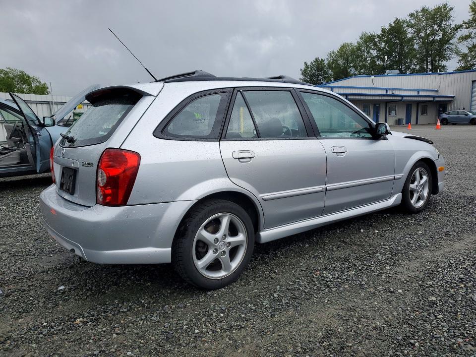 2002 Mazda Protege VIN JM1BJ246021590567 COPART salvage auction — FRONT END, WA - BILL OF SALE, sold $275 on 2026-07-27 (photo 3)