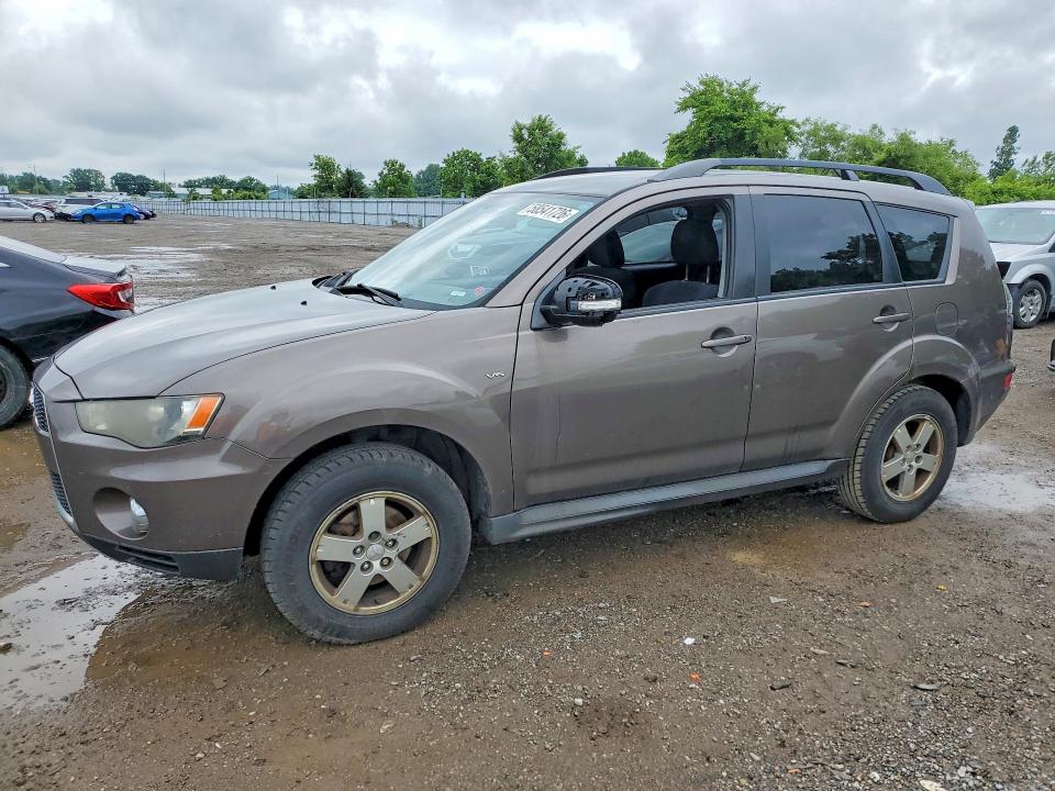2012 Mitsubishi Outlander VIN JA4JT3AX3CU608627 COPART salvage auction — FRONT END, On - Permit No Brand - Unfit, sold $375 on 2026-07-16 (photo 1)
