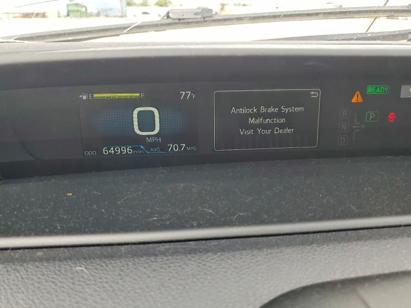 2022 Toyota VIN JTDKAMFP8N3203435 COPART salvage auction — FRONT END, CA - SALVAGE CERTIFICATE, sold $2,950 on 2026-07-02 (photo 9)